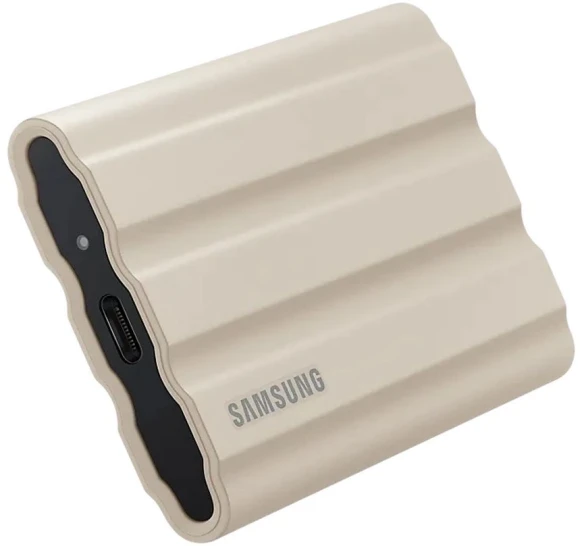 Накопитель SSD Samsung Original USB-C 2Tb MU-PE2T0S/WW Shield T7 1.8" черный