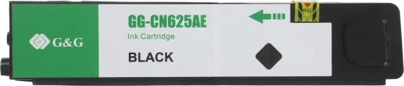 Картридж струйный G&G GG-CN625AE черный (256мл) для HP Officejet Pro X576dw/X476dn/X551dw/X451dw
