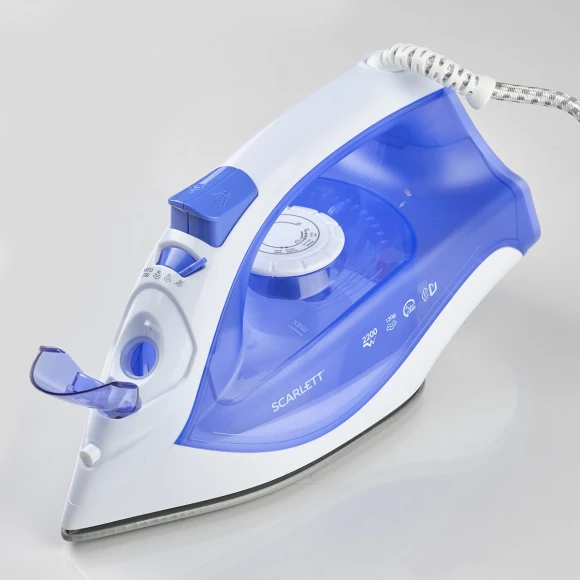 Утюг Scarlett SC-SI30K23 2200Вт белый/синий Утюг Scarlett SC-SI30K23 2200Вт белый/синий