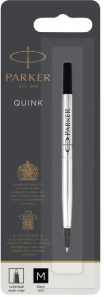 Стержень роллер Parker Quink Z01 (1950323) M 0.7мм черные чернила блистер