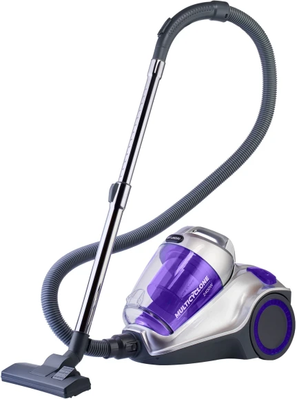 Пылесос Hyundai HYV-C4580 2400Вт белый/сиреневый