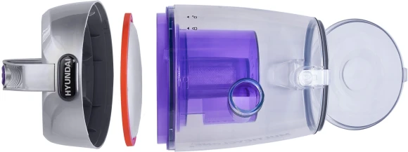 Пылесос Hyundai HYV-C4580 2400Вт белый/сиреневый