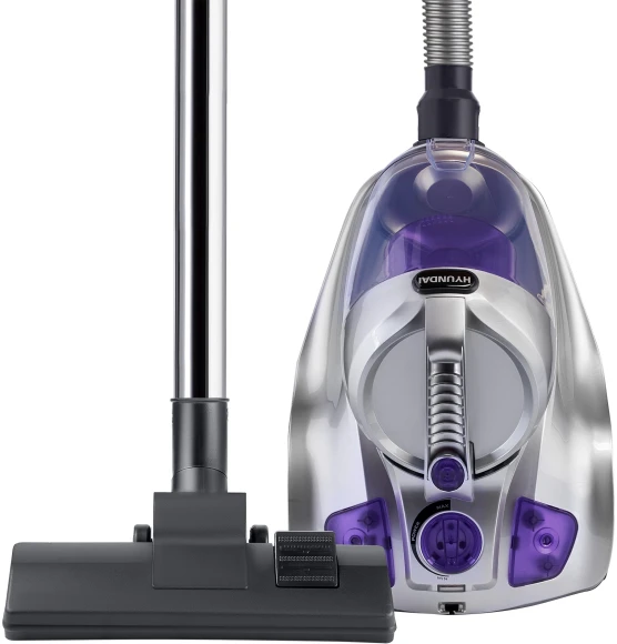 Пылесос Hyundai HYV-C4580 2400Вт белый/сиреневый