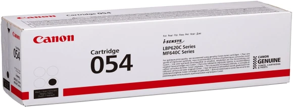 Картридж лазерный Canon 054BK 3024C002 черный бар.в компл. (1500стр.) для Canon MF645Cx/MF643Cdw/MF641Cw/LBP623Cdw/621Cw