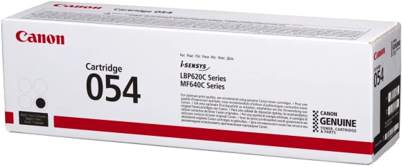 Картридж лазерный Canon 054BK 3024C002 черный бар.в компл. (1500стр.) для Canon MF645Cx/MF643Cdw/MF641Cw/LBP623Cdw/621Cw