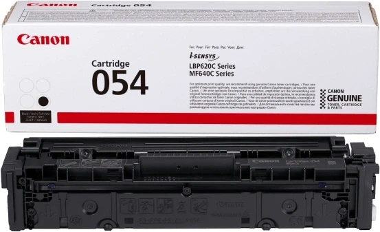 Картридж лазерный Canon 054BK 3024C002 черный бар.в компл. (1500стр.) для Canon MF645Cx/MF643Cdw/MF641Cw/LBP623Cdw/621Cw