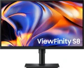 Монитор Samsung 27" ViewFinity S8 S27H802EFA черный IPS 16:9 HDMI матовая HAS Piv 350cd 178гр/178гр 5120x2880 60Hz DP 5K USB 5.4кг Монитор Samsung 27" ViewFinity S8 S27H802EFA черный IPS 16:9 HDMI матовая HAS Piv 350cd 178гр/178гр 5120x2880 60Hz DP 5K USB 5.4кг