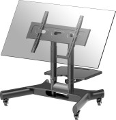 Стойка для телевизора Onkron TS1350 черный 32"-70" макс.45кг напольный мобильный Стойка для телевизора Onkron TS1350 черный 32"-70" макс.45кг напольный мобильный