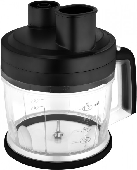 Блендер погружной Rondell RDE-1307 1000Вт черный/серебристый