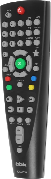 Ресивер DVB-T2 BBK SMP025HDT2 черный Ресивер DVB-T2 BBK SMP025HDT2 черный