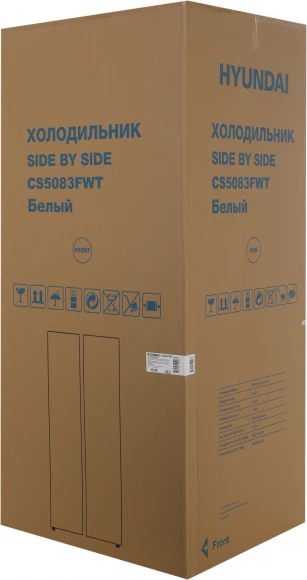 Холодильник Hyundai CS5083FWT 2-хкамерн. белый