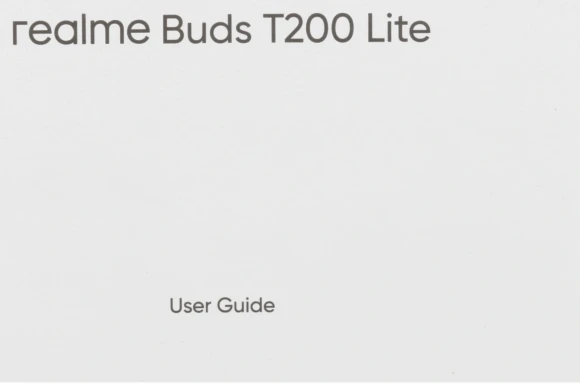 Гарнитура внутриканальные Realme Techlife Buds T200 Lite серый беспроводные bluetooth в ушной раковине (6942729003761)
