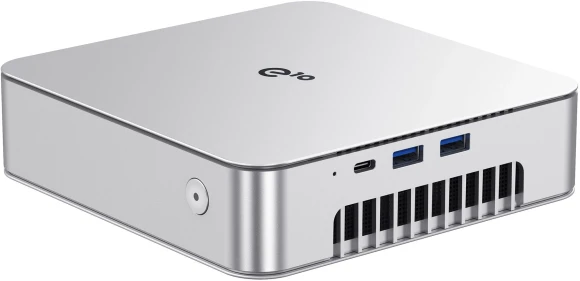 Неттоп Acer Gadget E10 ERBox X Ryzen 7 H 255 (3.8) 16Gb SSD512Gb 780M Windows 11 Pro 2x2.5GbitEth WiFi BT 120W серебристый