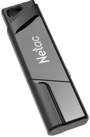 Флеш Диск Netac 64GB U336 NT03U336S-064G-32BK USB3.2 черный