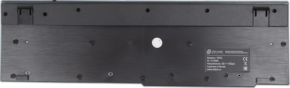 Клавиатура Оклик 780G SLAYER черный USB for gamer LED Клавиатура Оклик 780G SLAYER черный USB for gamer LED