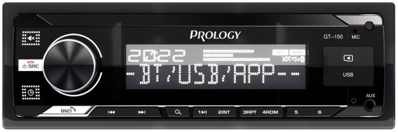 Автомагнитола Prology GT-150 1DIN 4x55Вт v4.2 ПДУ (PRGT150)