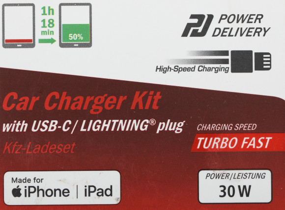 Автомобильное зар./устр. Hama H-183317 30W 3A (PD) USB Type-C для Apple белый (00183317) Автомобильное зар./устр. Hama H-183317 30W 3A (PD) USB Type-C для Apple белый (00183317)