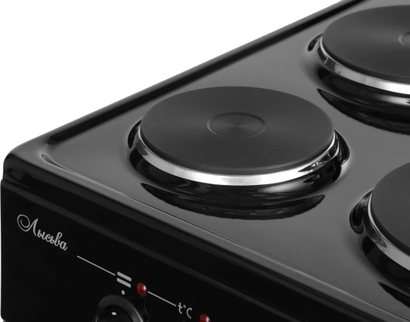 Плита Электрическая Лысьва ЭП 411 МС черный эмаль (без крышки) Плита Электрическая Лысьва ЭП 411 МС черный эмаль (без крышки)