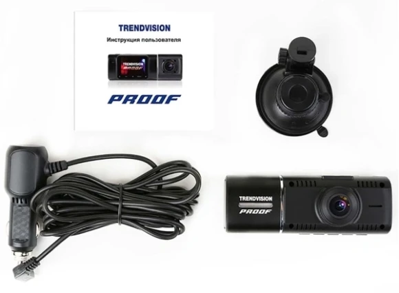 Видеорегистратор TrendVision Proof PRO GPS черный 2Mpix 1080x1920 1080p 170гр. GPS JL5701 Видеорегистратор TrendVision Proof PRO GPS черный 2Mpix 1080x1920 1080p 170гр. GPS JL5701