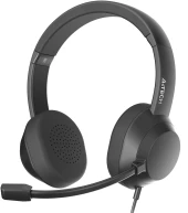 Наушники с микрофоном A4Tech Fstyler FH150U черный 2м накладные USB оголовье (FH150U BLACK) Наушники с микрофоном A4Tech Fstyler FH150U черный 2м накладные USB оголовье (FH150U BLACK)