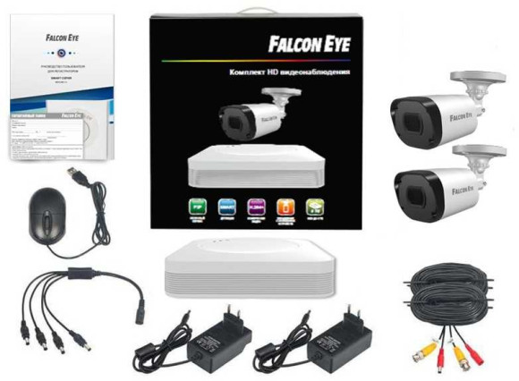 Комплект видеонаблюдения Falcon Eye FE-104MHD Light Smart Комплект видеонаблюдения Falcon Eye FE-104MHD Light Smart