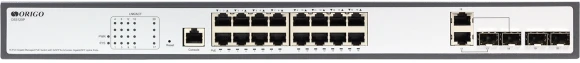 Коммутатор Origo OS3228P/370W OS3228P/370W/A1A (L3) 24x1Гбит/с 4SFP+ 24PoE+ 370W управляемый