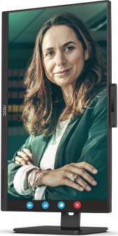 Монитор AOC 27" Pro Q27P3QW черный IPS LED 16:9 HDMI M/M Cam матовая HAS Piv 1000:1 350cd 178гр/178гр 2560x1440 75Hz DP QHD USB 6.6кг Монитор AOC 27" Pro Q27P3QW черный IPS LED 16:9 HDMI M/M Cam матовая HAS Piv 1000:1 350cd 178гр/178гр 2560x1440 75Hz DP QHD USB 6.6кг