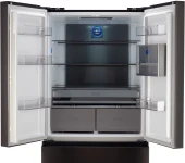 Холодильник Hyundai CM55043F 3-хкамерн. черная сталь инвертер