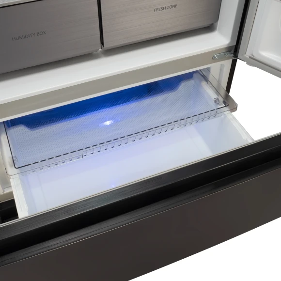 Холодильник Hyundai CM55043F 3-хкамерн. черная сталь инвертер Холодильник Hyundai CM55043F 3-хкамерн. черная сталь инвертер