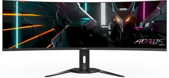 Монитор Gigabyte 49" Aorus CO49DQ черный OLED 32:9 HDMI M/M матовая HAS Piv 250cd 178гр/178гр 5120x1440 144Hz DP DQ USB 11.28кг Монитор Gigabyte 49" Aorus CO49DQ черный OLED 32:9 HDMI M/M матовая HAS Piv 250cd 178гр/178гр 5120x1440 144Hz DP DQ USB 11.28кг