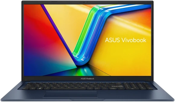 Ноутбук Asus Vivobook 17 X1704ZA-AU341 Pentium Gold 8505 8Gb SSD512Gb Intel UHD Graphics 17.3" IPS FHD (1920x1080) без ОС blue WiFi BT Cam (90NB10F2-M00DD0)