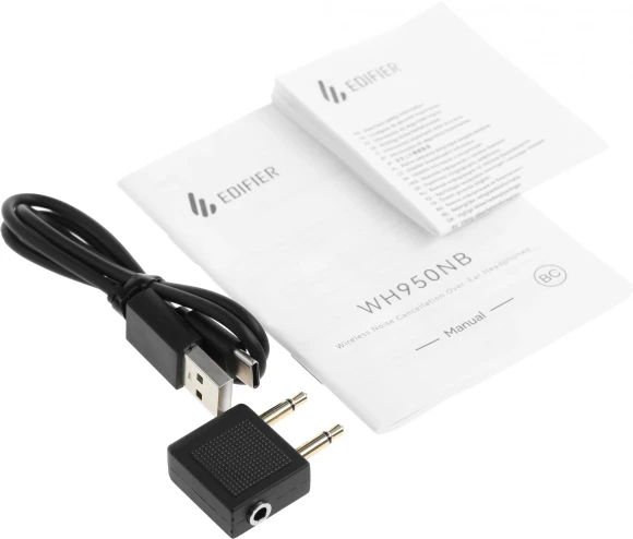 Гарнитура мониторные Edifier WH950NB слоновая кость беспроводные bluetooth оголовье Гарнитура мониторные Edifier WH950NB слоновая кость беспроводные bluetooth оголовье