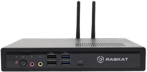 Неттоп Raskat Standart 307 SFF i3 12100 (3.3) 8Gb SSD512Gb UHDG 730 без ОС 2xGbitEth WiFi BT 90W черный (RUS) (STANDART307168807)