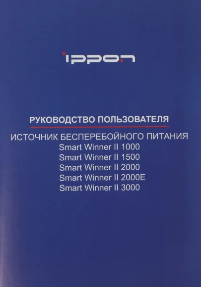 Источник бесперебойного питания Ippon Smart Winner II 3000 2700Вт 3000ВА черный
