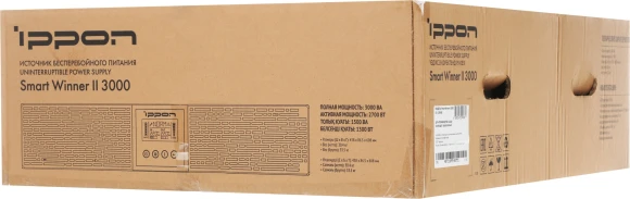 Источник бесперебойного питания Ippon Smart Winner II 3000 2700Вт 3000ВА черный