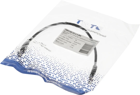 Патч-корд Lanmaster LAN-PC45/S5E-3.0-RD FTP RJ-45 вил.-вилка RJ-45 кат.5E 3м красный LSZH (уп.:1шт)