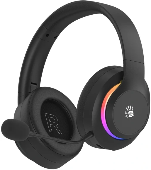 Наушники с микрофоном A4Tech Bloody GR520 черный мониторные BT/Radio/3.5mm оголовье