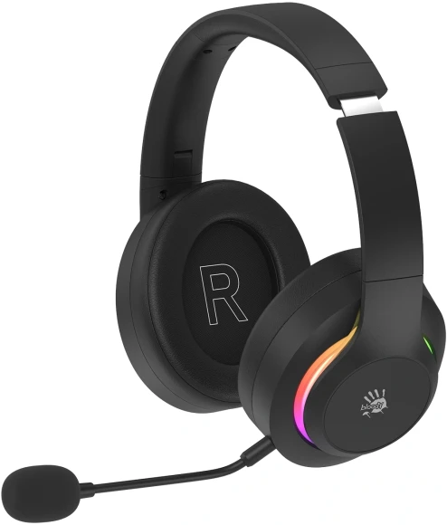 Наушники с микрофоном A4Tech Bloody GR520 черный мониторные BT/Radio/3.5mm оголовье