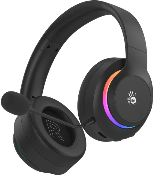 Наушники с микрофоном A4Tech Bloody GR520 черный мониторные BT/Radio/3.5mm оголовье