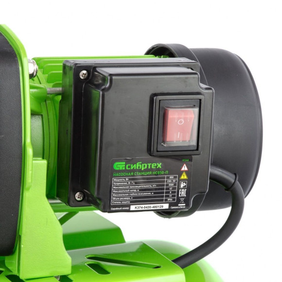 Насосная станция Сибртех НС850-П 850Вт 3500л/час (97248)