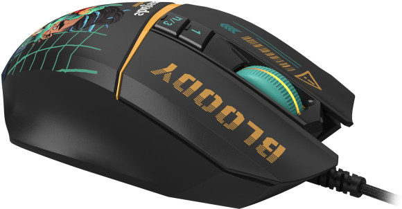 Мышь A4Tech Bloody W63 Max Renegade черный/рисунок оптическая 12000dpi USB (W63 MAX) Мышь A4Tech Bloody W63 Max Renegade черный/рисунок оптическая 12000dpi USB (W63 MAX)