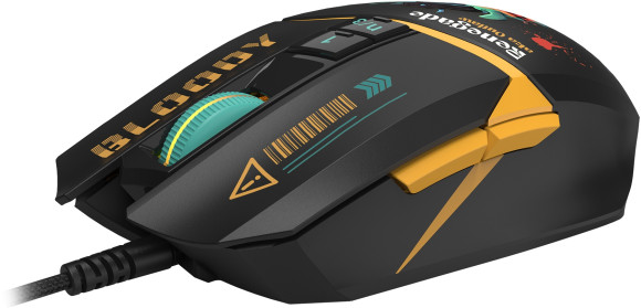 Мышь A4Tech Bloody W63 Max Renegade черный/рисунок оптическая 12000dpi USB (W63 MAX) Мышь A4Tech Bloody W63 Max Renegade черный/рисунок оптическая 12000dpi USB (W63 MAX)