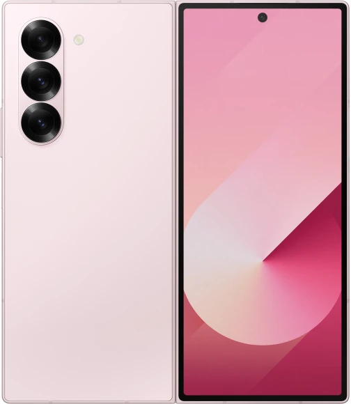 Смартфон Samsung SM-F956B Galaxy Z Fold 6 512Gb 12Gb розовый раскладной 3G 4G 2Sim 7.6" 1856x2160 Android 14 50Mpix 802.11 a/b/g/n/ac/ax NFC GPS GSM900/1800 GSM1900 Protect