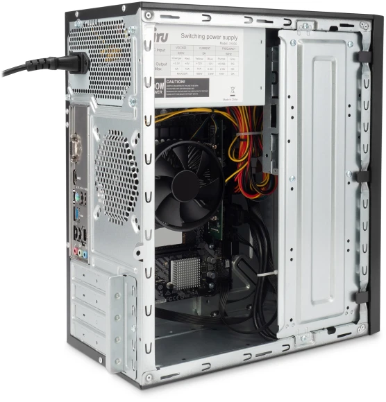 ПК IRU 310SC MT i3 12100 (3.3) 8Gb SSD256Gb UHDG 730 Windows 11 Pro GbitEth 200W черный (1969049) ПК IRU 310SC MT i3 12100 (3.3) 8Gb SSD256Gb UHDG 730 Windows 11 Pro GbitEth 200W черный (1969049)