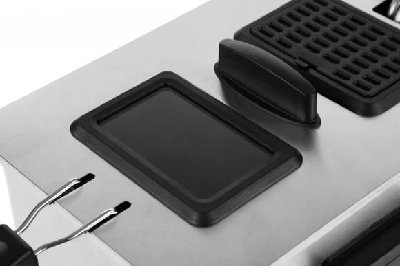 Фритюрница Kitfort КТ-4054 2000Вт серебристый/черный Фритюрница Kitfort КТ-4054 2000Вт серебристый/черный