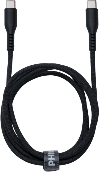 Кабель Philips DLC8701 USB Type-C (m)-USB Type-C (m) 1.2м черный коробка (упак.:1шт) Кабель Philips DLC8701 USB Type-C (m)-USB Type-C (m) 1.2м черный коробка (упак.:1шт)