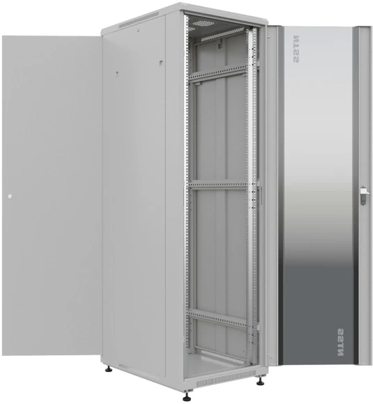Шкаф серверный NTSS Премиум (NTSS-R32U6080GS) напольный 32U 600x800мм пер.дв.стекл металл 900кг серый 1542мм 71.3кг 1542мм IP20 сталь Шкаф серверный NTSS Премиум (NTSS-R32U6080GS) напольный 32U 600x800мм пер.дв.стекл металл 900кг серый 1542мм 71.3кг 1542мм IP20 сталь
