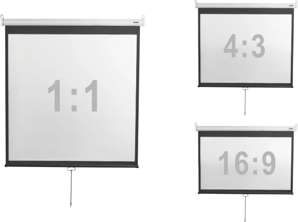 Экран Digis 135" 249x443см Velvet DSVFS-16911L 16:9 настенный рулонный белый