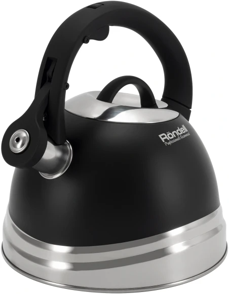 Чайник металлический Rondell Walzer RDS-1827 2.7л. черный Чайник металлический Rondell Walzer RDS-1827 2.7л. черный