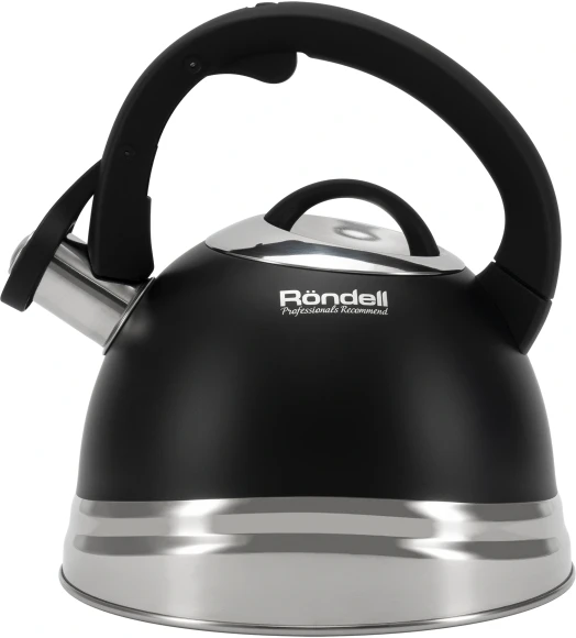 Чайник металлический Rondell Walzer RDS-1827 2.7л. черный Чайник металлический Rondell Walzer RDS-1827 2.7л. черный